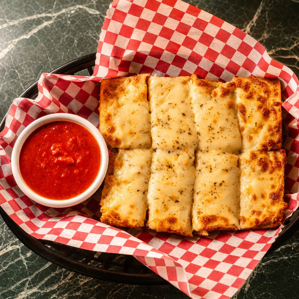Cheesy Garlic Bread.
